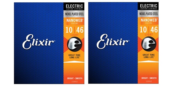 ELIXIR エリクサー NANOWEB Light #12052 ツインパックセット 送料無料 サウンドハウス