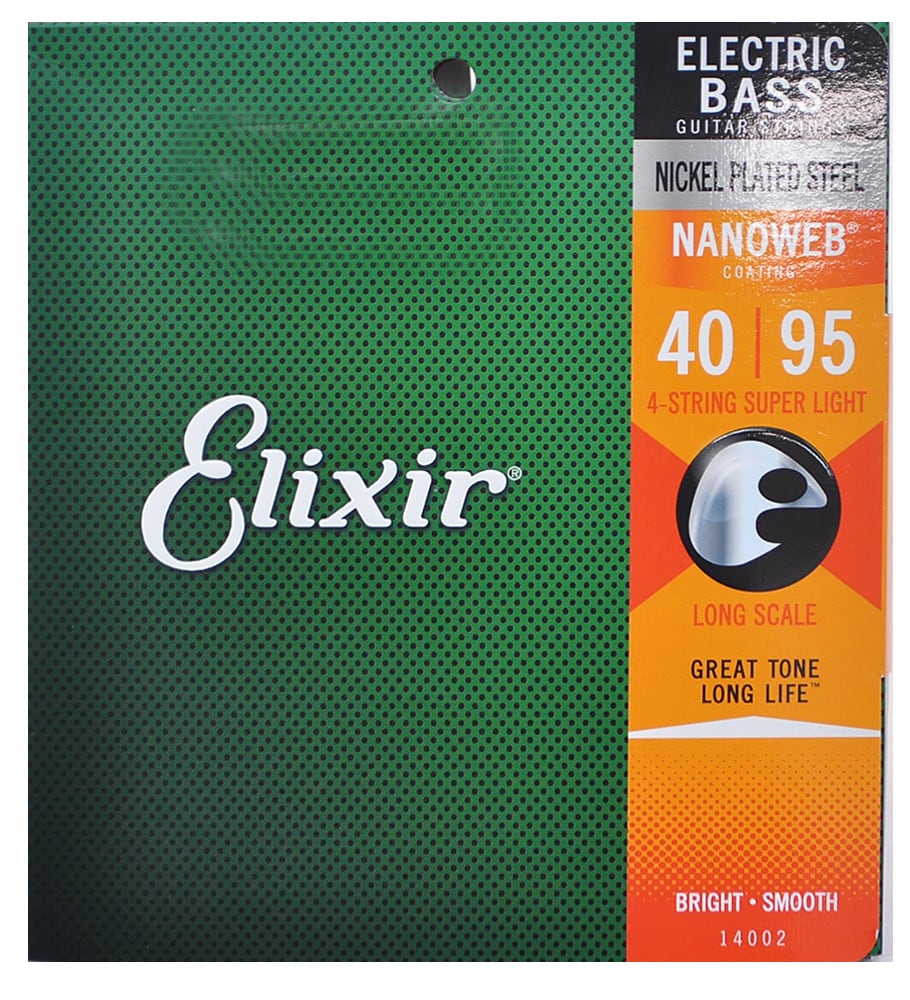 ELIXIR/NANOWEB Super Light Long Scale #14002 エレキベース弦