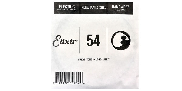 ELIXIR / NANOWEB Single String .054 バラ弦 #15254