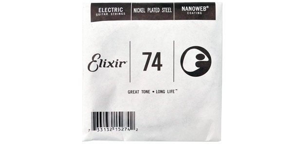 ELIXIR ( エリクサー )  / NANOWEB Single String .074 バラ弦 ♯15274