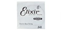 ELIXIR NANOWEB Single String .040 バラ弦 ニッケル ♯15340