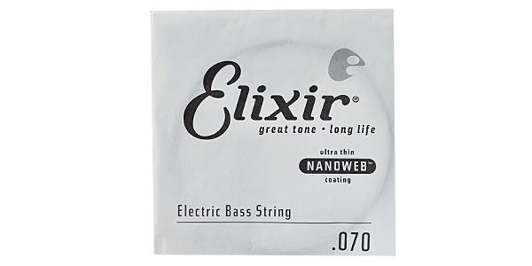 ELIXIR/NANOWEB Single String .070 バラ弦 ニッケル ♯15370