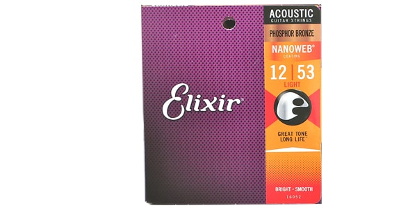 ELIXIR ( エリクサー ) NANOWEB Phosphor Bronze Light #16052 送料