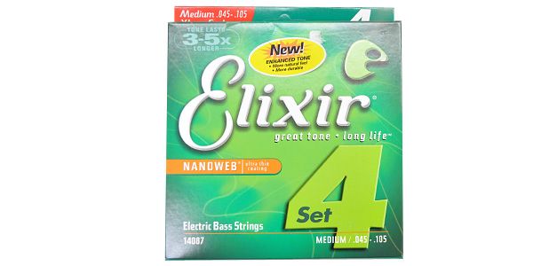 ELIXIR/NANOWEB Medium Extra Long #14087