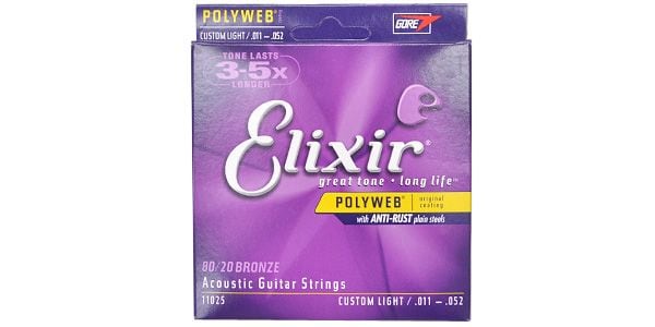 ELIXIR/POLYWEB 80/20 Bronze Custom Light #11025