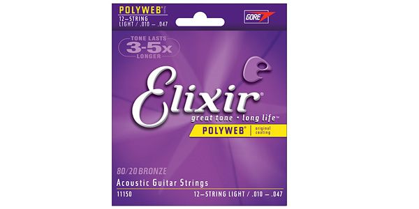 ELIXIR/POLYWEB Light 12弦用 #11150