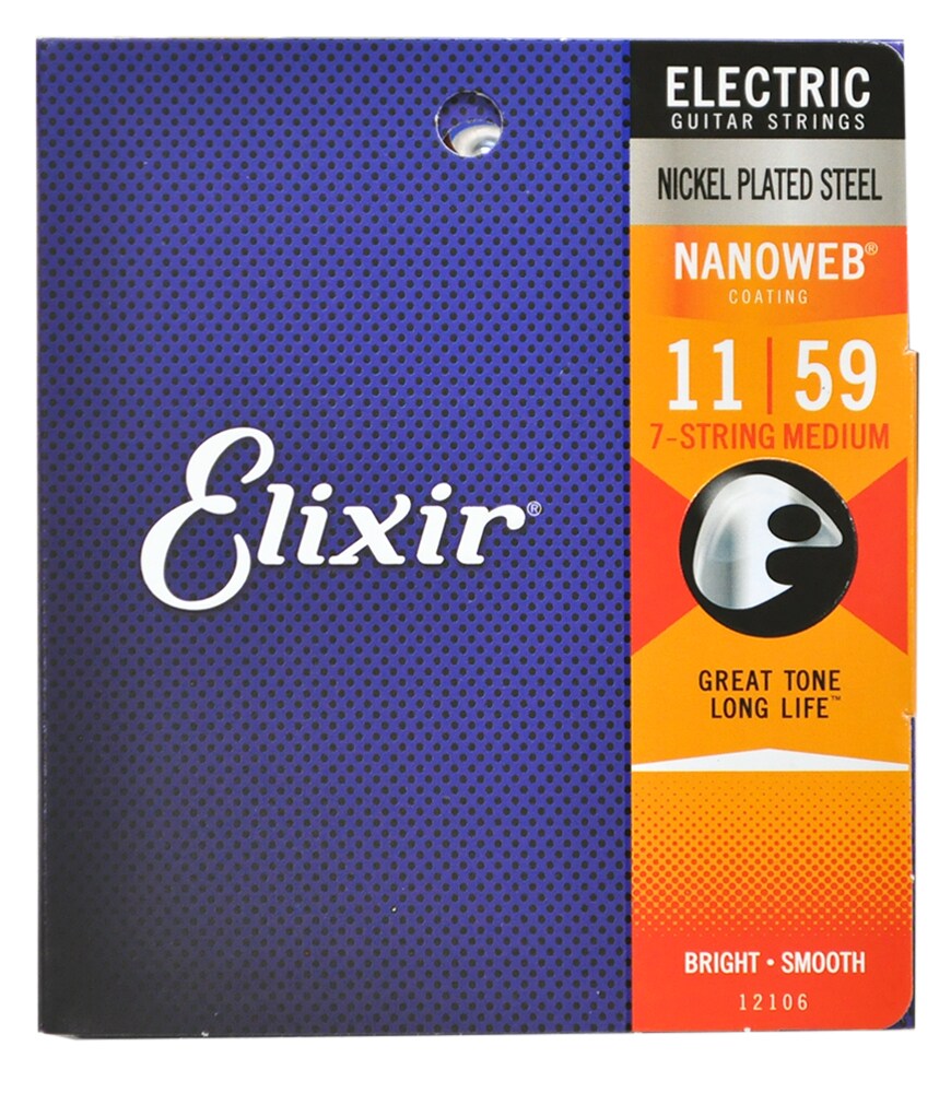 ELIXIR/NANOWEB Medium 7弦用 #12106