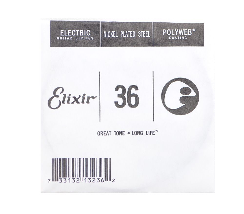 ELIXIR/POLYWEB Single String .036 バラ弦 #13236