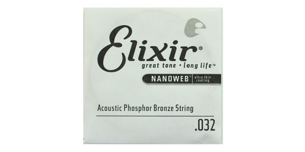 ELIXIR/NANOWEB Phosphor Bronze 032 バラ弦 #14132