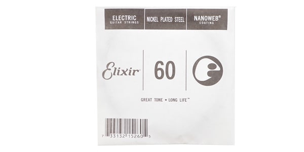 ELIXIR ( エリクサー )  / NANOWEB Single String 060 バラ弦 ♯15260