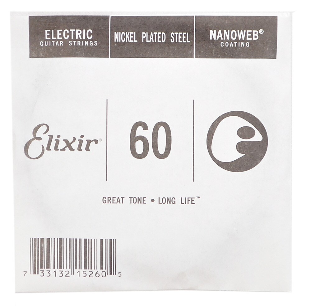 ELIXIR/NANOWEB Single String 060 バラ弦 ♯15260