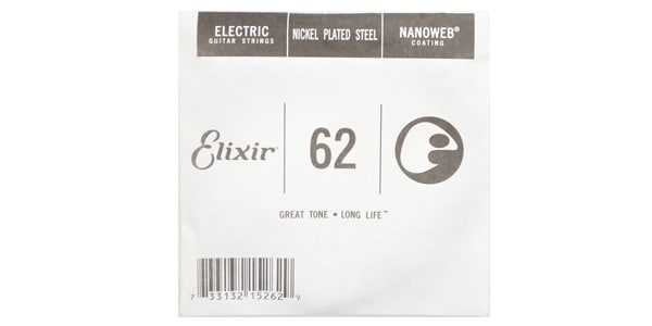 ELIXIR ( エリクサー )  / NANOWEB Single String 062 バラ弦 ♯15262