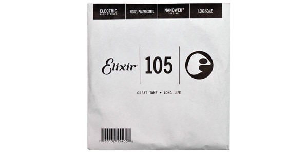 ELIXIR / NANOWEB Single String .105L ♯15405
