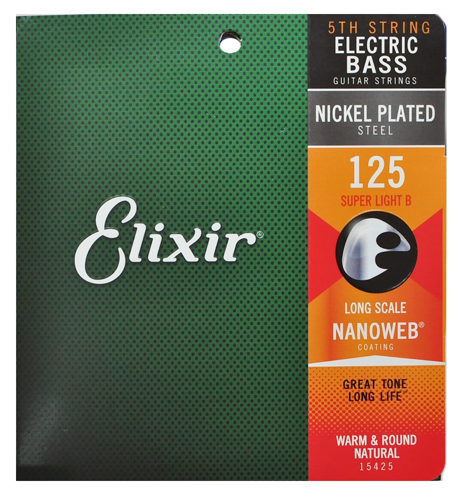 ELIXIR/NANOWEB Single String .125 バラ弦 ニッケル ♯15425