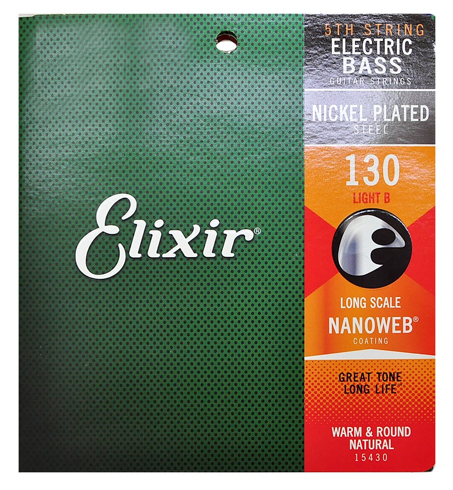 ELIXIR/NANOWEB Single String .130 バラ弦 ニッケル ♯15430