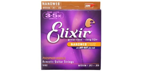 ELIXIR/NANOWEB Phosphor Bronze Medium #16102