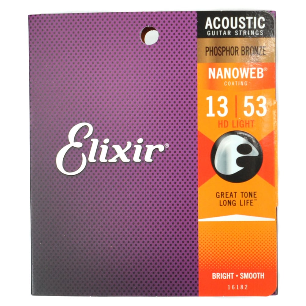 ELIXIR/NANOWEB Phosphor Bronze HD Light ♯16182