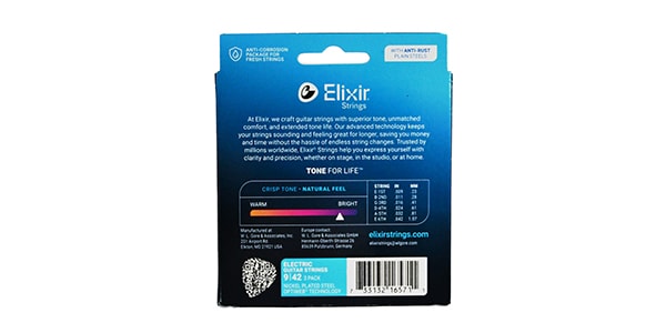 ELIXIR ( エリクサー )  / OPTIWEB Nickel-Plated Steel Super Light 3-Pack #16571画像2