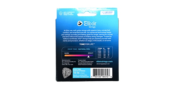 ELIXIR ( エリクサー ) / OPTIWEB Nickel-Plated Steel Light 3-Pack #16572画像2