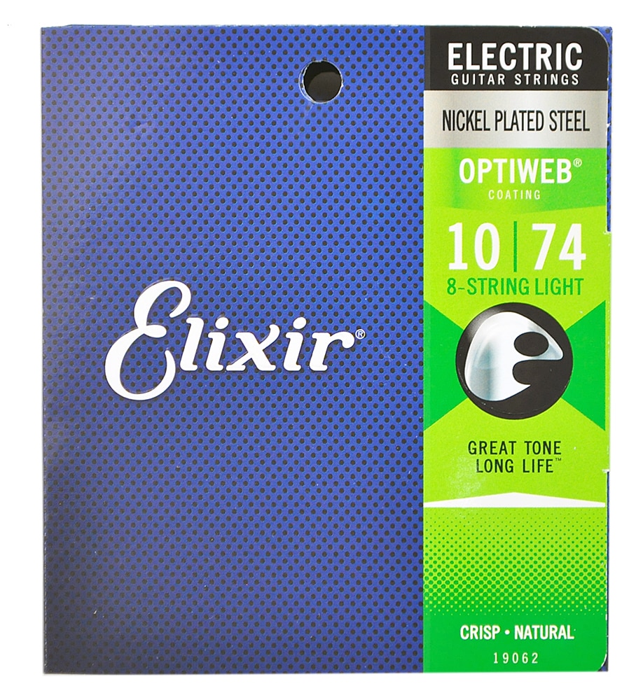 ELIXIR/OPTIWEB 8-Strings Light #19062