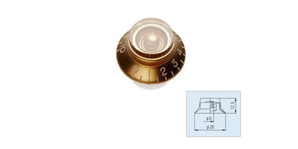 EMG / Bell Knob Gold