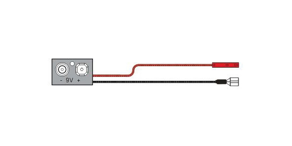 EMG/BATTERY CABLE 7inch