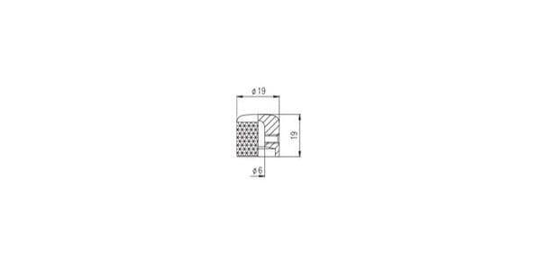 EMG / Flat Dome Knob Gold 画像2