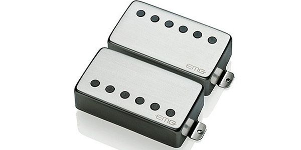 EMG/JH James Hetfield Set Brushed Chrome ピックアップ