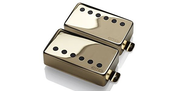 EMG/JH James Hetfield Set Gold ギター用ピックアップ