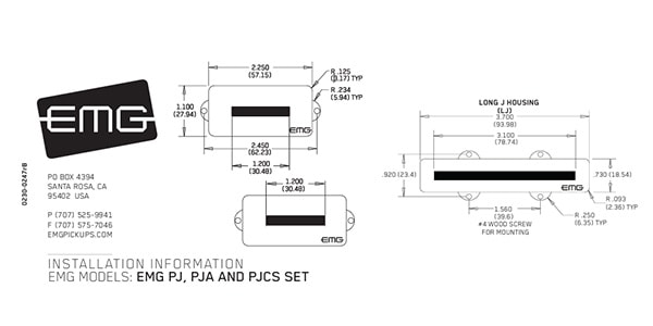 EMG ( イーエムジー )  / PJ SET Black画像3