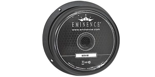 EMINENCE/BETA-6A　8Ω PAスピーカー交換用ウーハー