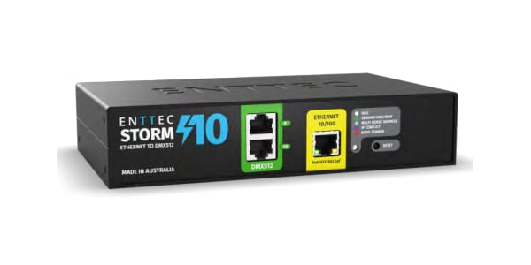 ENTTEC / STORM 10 Ethernet to 10 DMX Converter #70057
