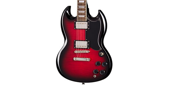 EPIPHONE ( エピフォン )  / SG Tribute Plus Cherry Burst画像2