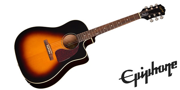 EPIPHONE ( エピフォン ) J-45 Studio EC Vintage Sunburst 送料無料