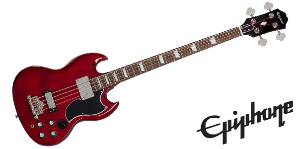 EPIPHONE  エピフォン  SG Bass EB; 2 Pickup Cherry 送料無料