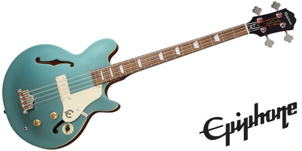 EPIPHONE/Jack Casady Bass Faded Pelham Blue