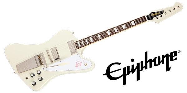 EPIPHONE ( エピフォン ) / 1963 Firebird V With Maestro Vibrola Reissue Polaris White
