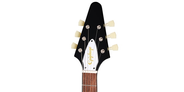 EPIPHONE / JimiHendrix "LoveDrops"FlyingV,Ebony画像4