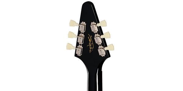 EPIPHONE / JimiHendrix "LoveDrops"FlyingV,Ebony画像5