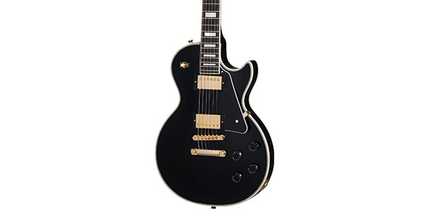 EPIPHONE / Les Paul Custom (Incl Hard Case) Ebony画像4