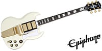 EPIPHONE / 1963 Les Paul SG Custom With Maestro Vibrola Classic White