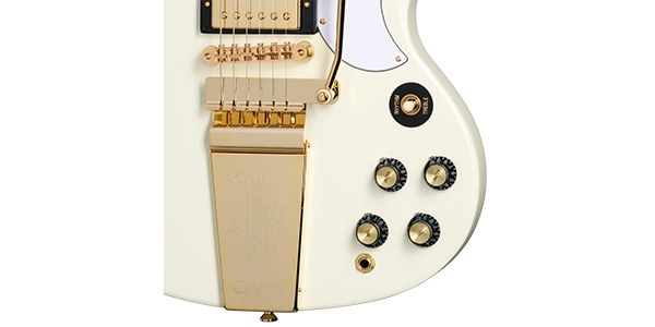 EPIPHONE / 1963 Les Paul SG Custom With Maestro Vibrola Classic White画像5