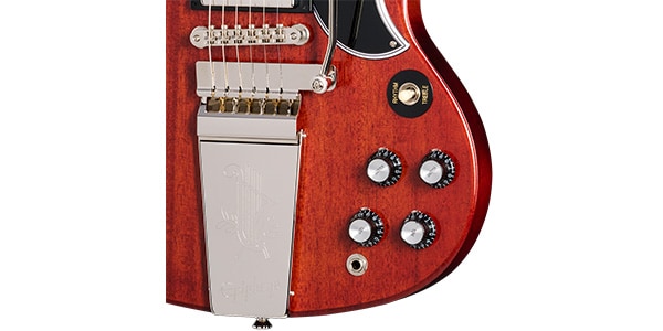EPIPHONE / 1964 SG Standard with Maestro Vibrola Reissue Cherry Red画像5