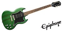 EPIPHONE / SG Classic Worn P90 Worn Inverness Green