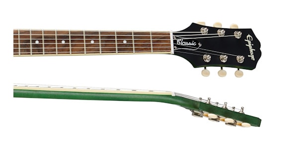 EPIPHONE / SG Classic Worn P90 Worn Inverness Green画像3