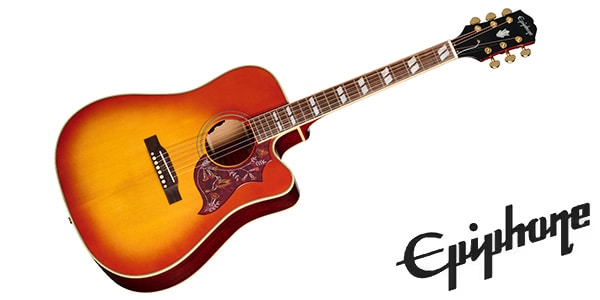 EPIPHONE ( エピフォン ) Hummingbird Standard EC Cherry Sunburst