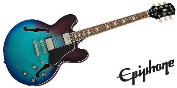 ES-335 Figured Blueberry Burst