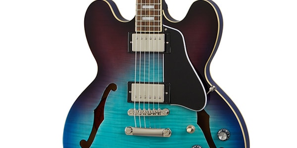 EPIPHONE / ES-335 Figured Blueberry Burst画像4