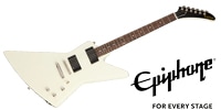 EPIPHONE / Explorer 80s - EMG Classic White