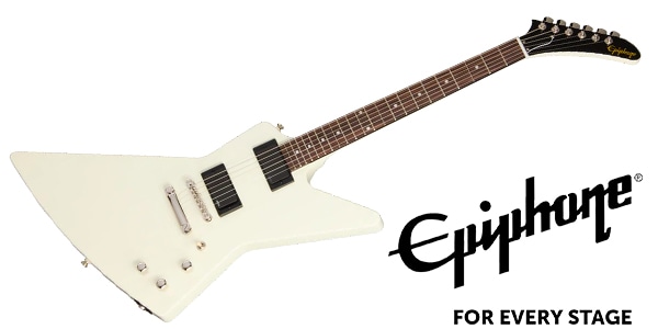 EPIPHONE ( エピフォン )  / Explorer 80s - EMG Classic White